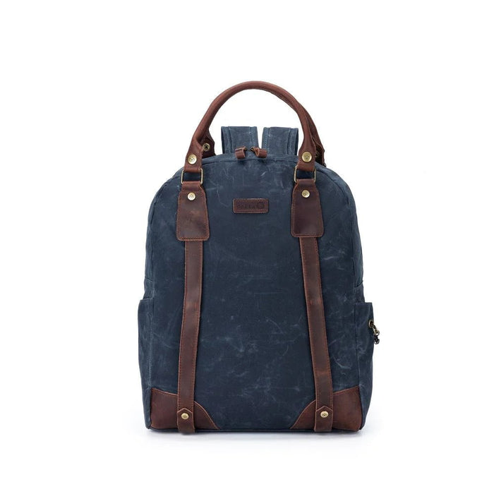 Della Q Back Pack - Blue Accessories The Wool Queen The Wool Queen