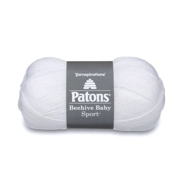 Patons Beehive Baby Angel White Yarn Patons The Wool Queen 057355296039