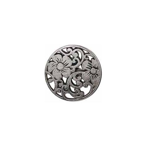 ELAN Shank Button - 15mm (5⁄8″) - 3 count Silver/Metal