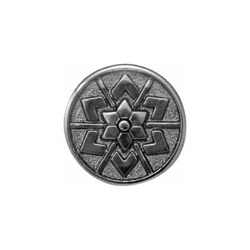 ELAN Shank Button - 21mm (7⁄8″)Silver/Metal