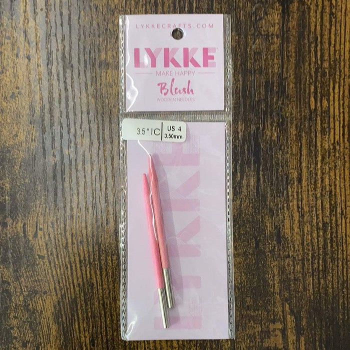 LYKKE Blush Interchangeable Pairs 3.5" / 3.5mm The Wool Queen The Wool Queen 841275167469