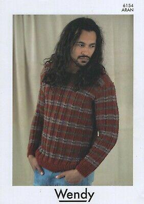 Patterns for Him! Wendy 6154 Patterns The Wool Queen The Wool Queen 5015832461542