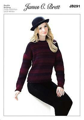 Women's Pullover Patterns JB291 Patterns The Wool Queen The Wool Queen 5055559604990