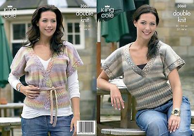 Women's Pullover Patterns King Cole KC3060 Patterns The Wool Queen The Wool Queen 5015214900010