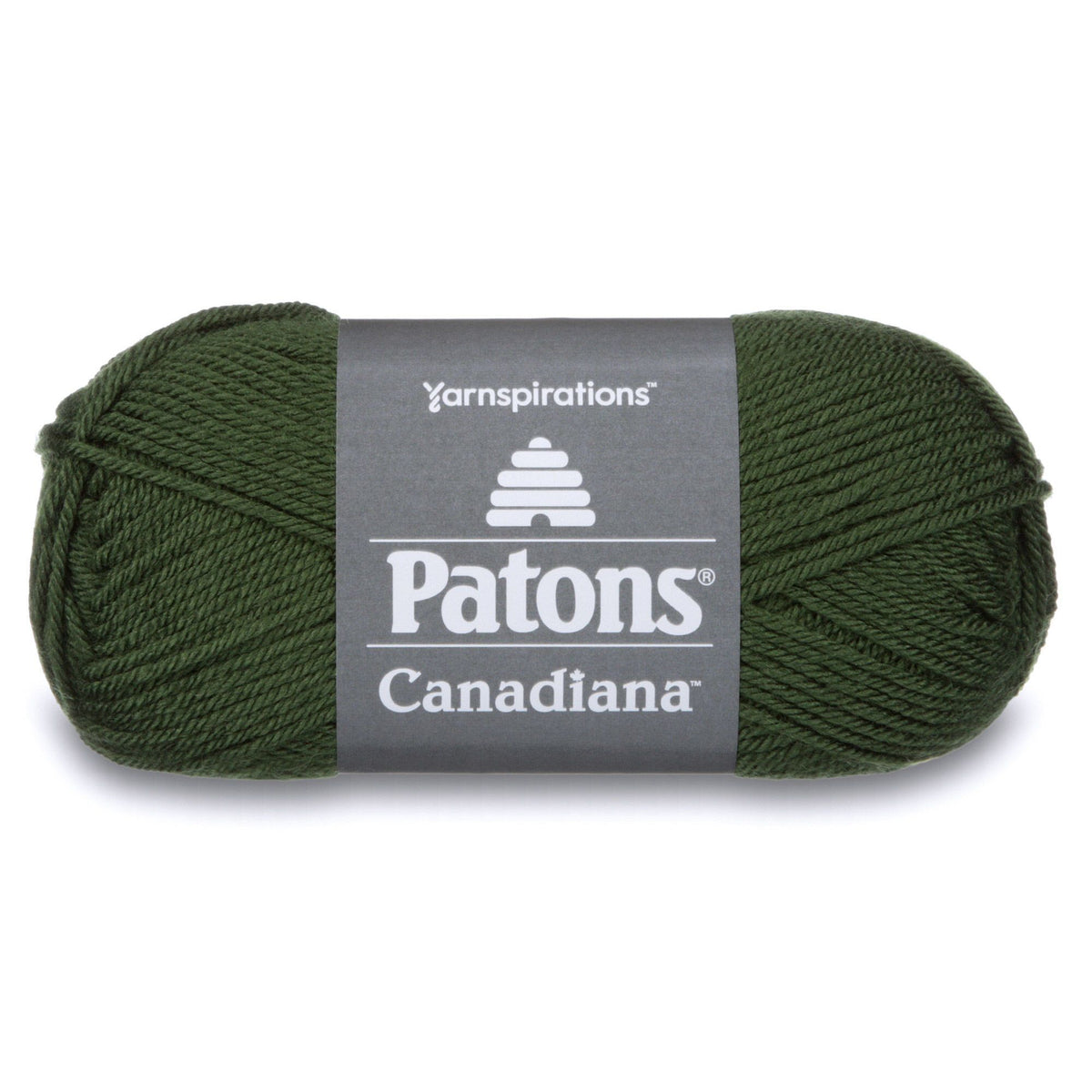 Patons Canadiana Dark Green Tea 10237 Versatile Acrylic Yarn